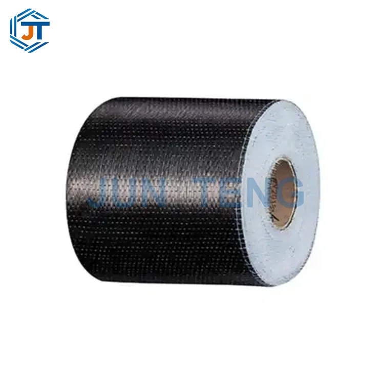Tecido de reforço de fibra de carbono bidirecional 12K